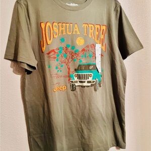 Green Joshua Tree Adventure Tee Short Sleeve